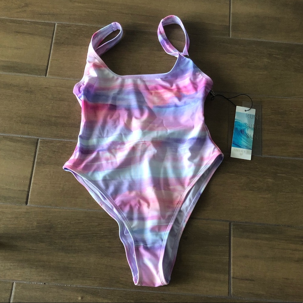 Forever 21 Tie Dye Swimsuit